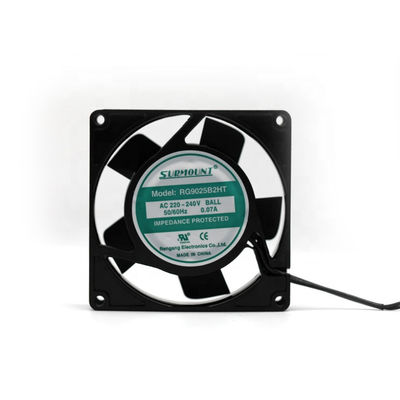 Kaynak Makinesi için Rohs Sertifikalı 92x92x25mm AC Eksenel Soğutma Fanı Endüstriyel