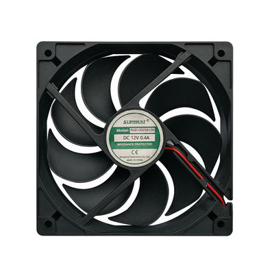 3000 RPM 48V Bilgisayar Dolabı Soğutma Fanı, 9 Yapraklı 120mm Kasa Fanı