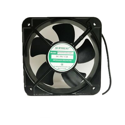 3500RPM DC Aksiyel Soğutma Fanı, Alüminyum Çerçeveli 200 * 200 * 60mm Fan