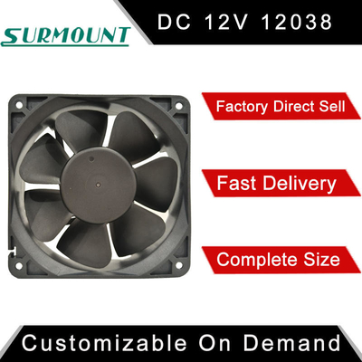 OEM ODM RGD12038 DC Eksenel Soğutma Fanı Elektrikli DC Fırçasız Motor