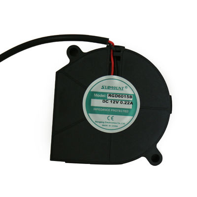 Isı Dağılımı İçin Suya Dayanıklı 60x60x15mm DC Blower Fan 5V Siyah